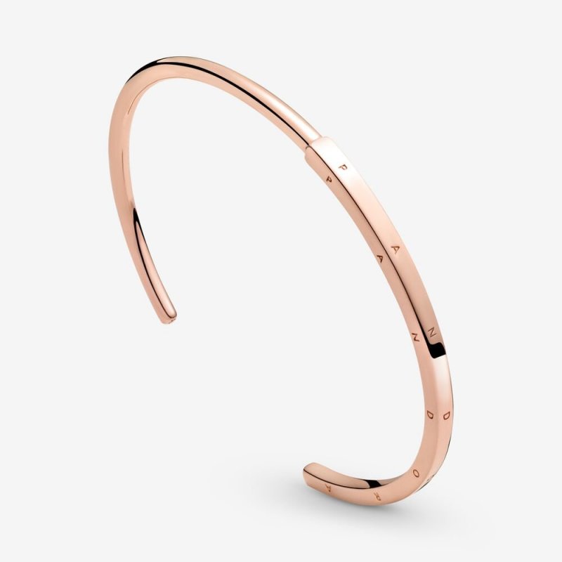 Bracciale Rigido Logo Pandora