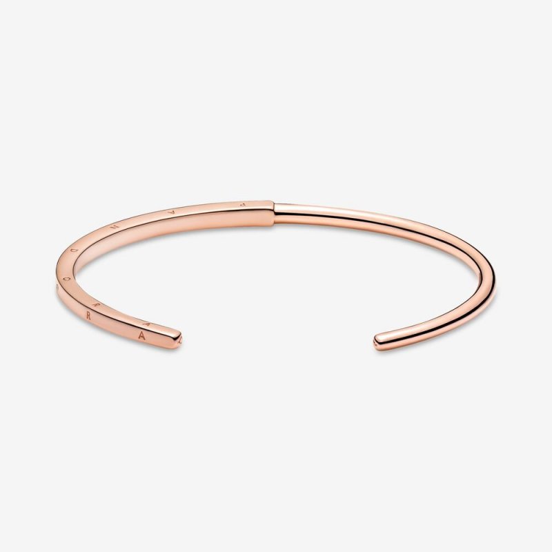 Bracciale Rigido Logo Pandora