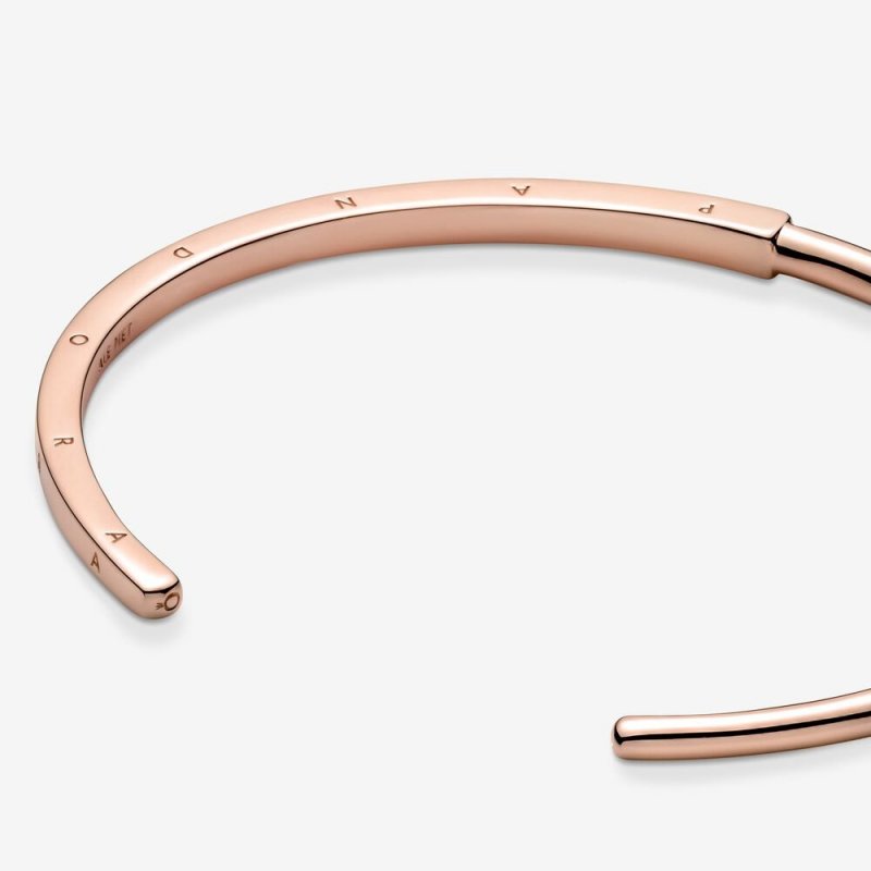 Bracciale Rigido Logo Pandora