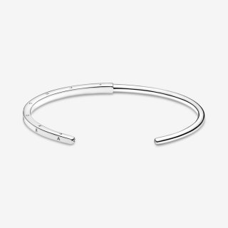Bracciale Rigido Logo Pandora
