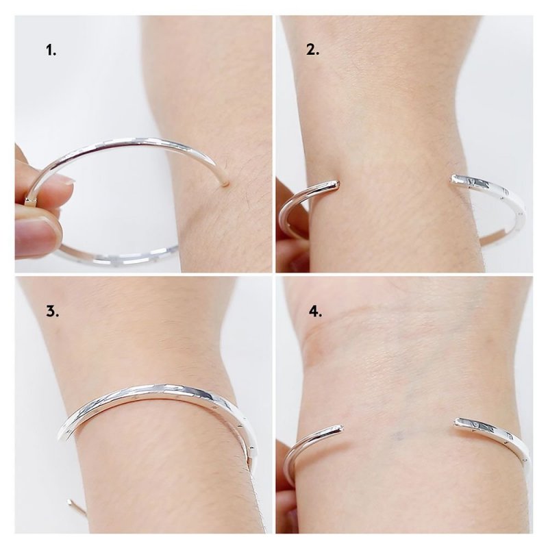 Bracciale Rigido Logo Pandora