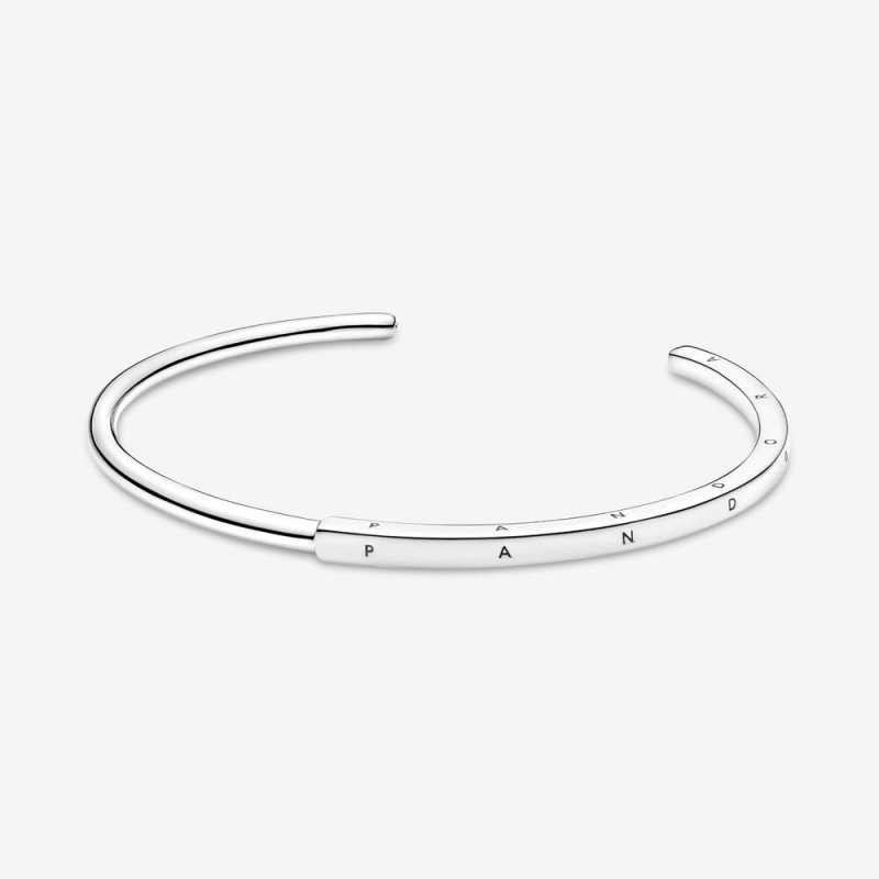 Bracciale Rigido Logo Pandora