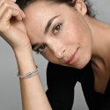 Doppio Bracciale Con Chiusura Pavè