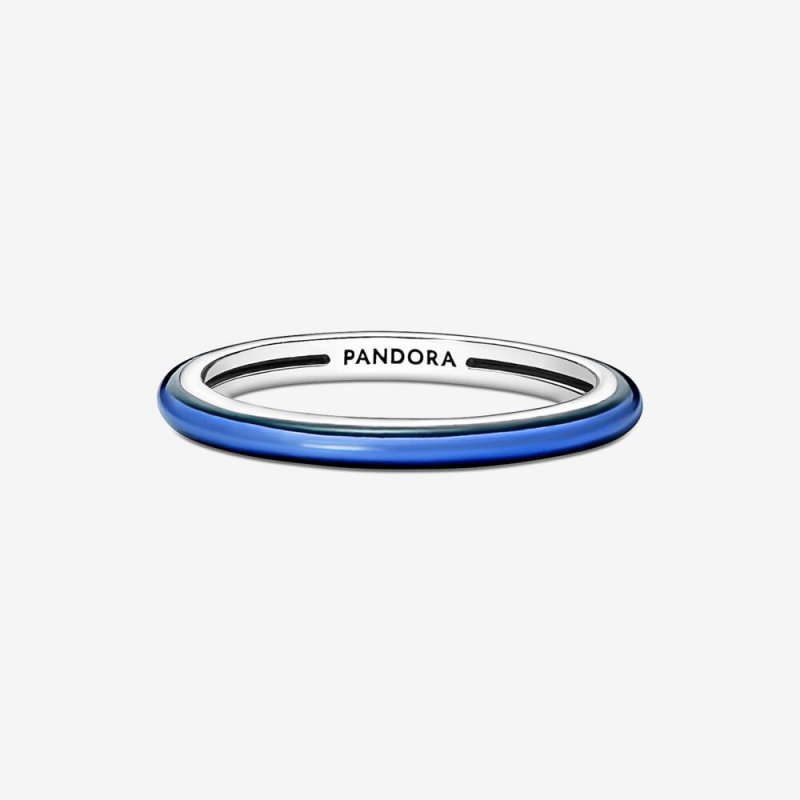 Anello Blu Elettrico Pandora Me