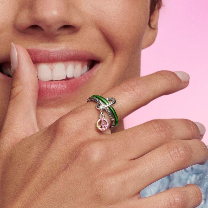 Anello Verde Pandora Me