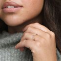 Anello chevron doppio taglio marquise