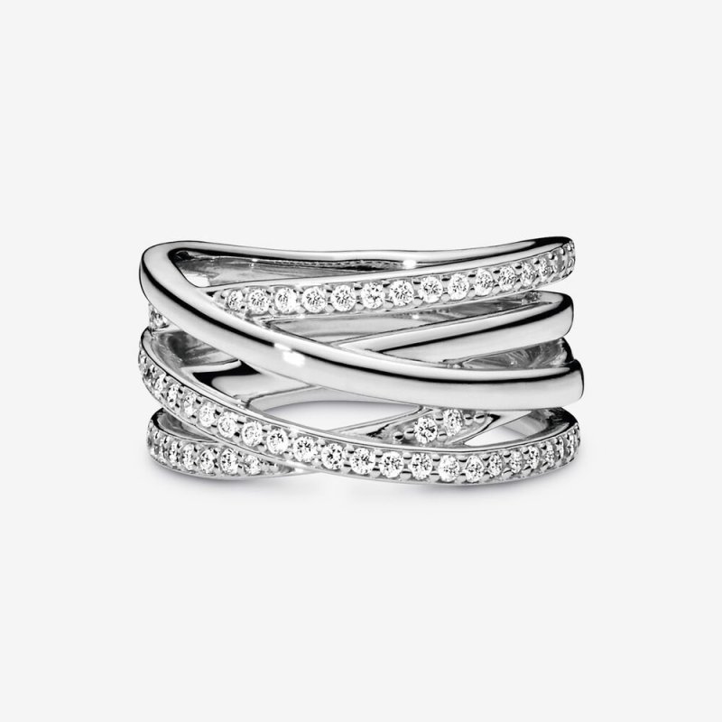 Silver Ring With Cubic Zirconia