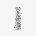 Daisy Silver Ring With Cubic Z