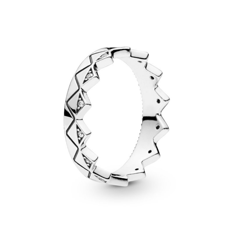 Anello Corona geometrica