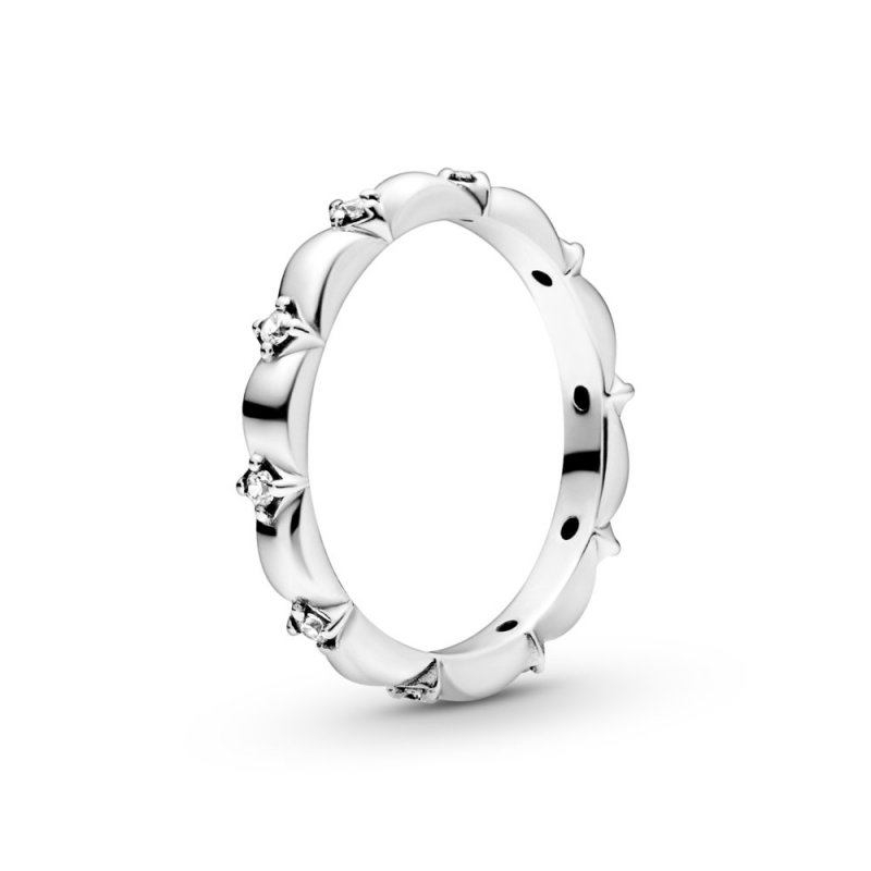 Anello a fascia Petali di fiore