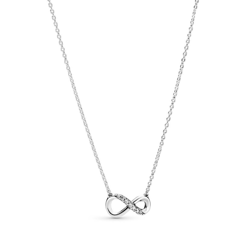 Collana Infinito scintillante