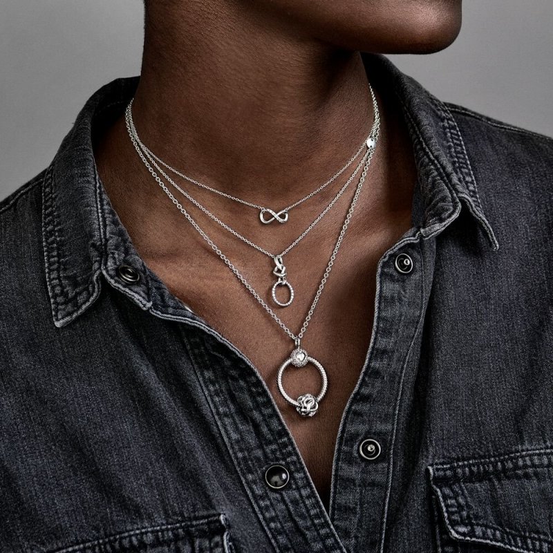 Collana Infinito scintillante
