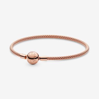 Bracciale Pandora Moments con maglia mesh