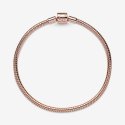 Bracciale Pandora Moments con maglia snake e chiusura a barile
