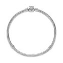 Bracciale Pandora Moments con maglia snake e chiusura a barile