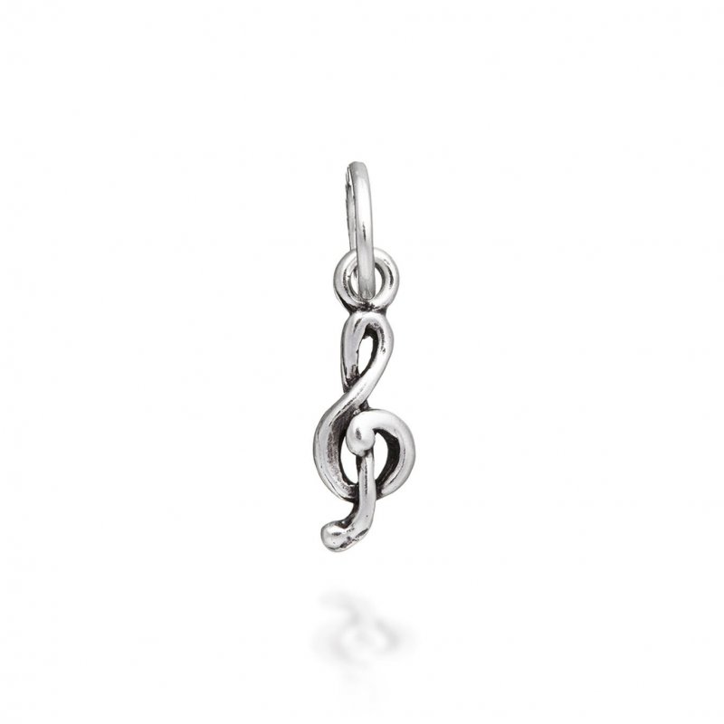 Giovanni Raspini - Charm Chiave Di Violino - Argento