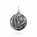 Giovanni Raspini - Charm 10 Lire - Argento