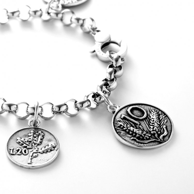 Giovanni Raspini - Charm 10 Lire - Argento