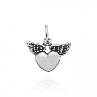 Giovanni Raspini - Charm Cuore Alato - Argento