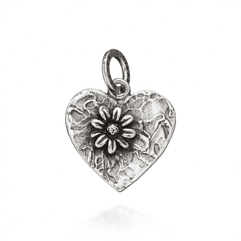 Giovanni Raspini - Charm Fiore Nel Cuore - Argento