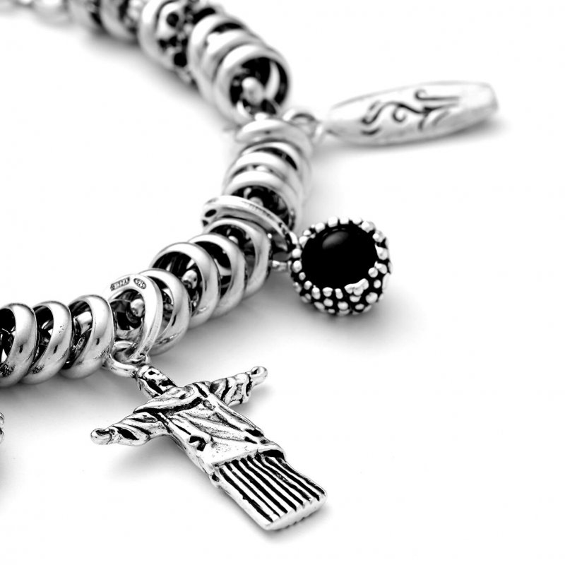 Giovanni Raspini - Charm Cristo Redentore - Argento