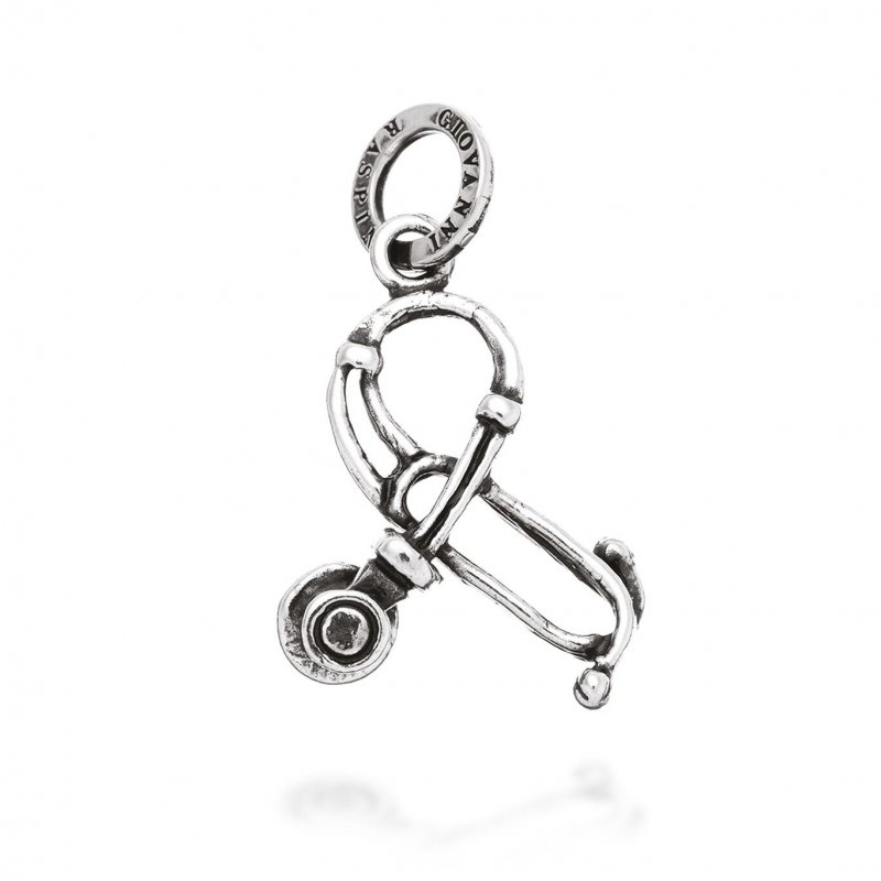 Giovanni Raspini - Charm Stetoscopio - Argento