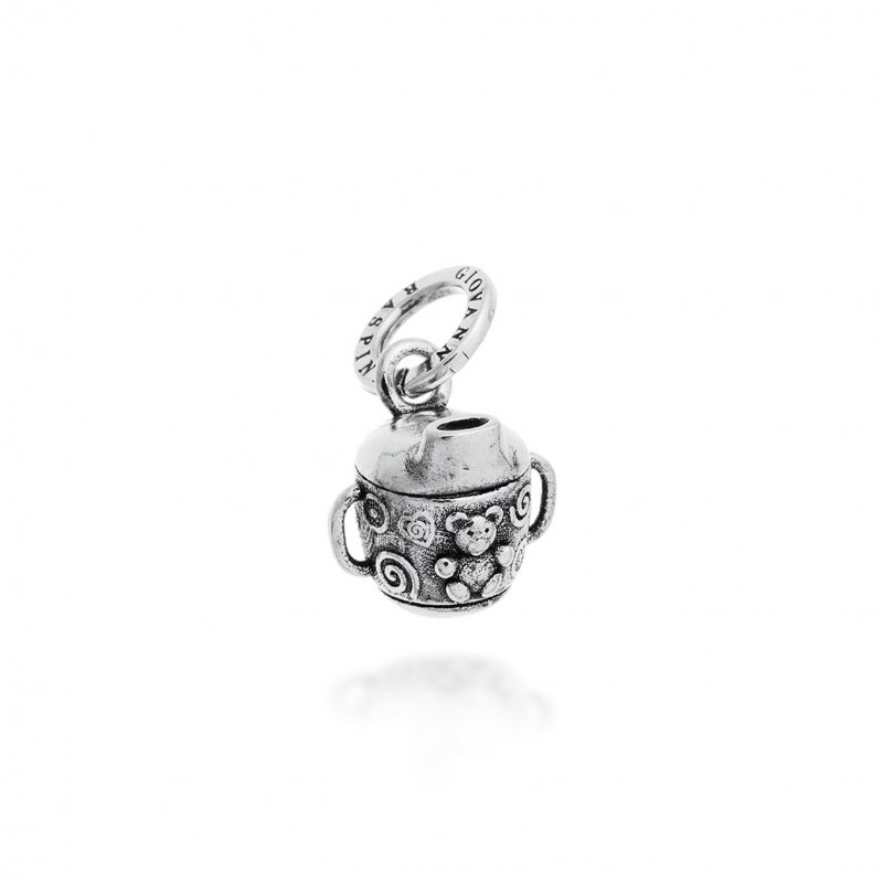Giovanni Raspini - Charm Bicchiere Baby - Argento