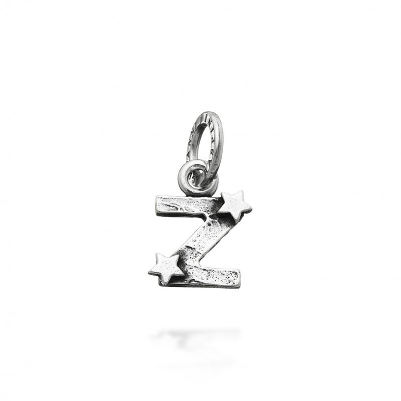 Giovanni Raspini - Charm "Z" Con Stelle - Argento