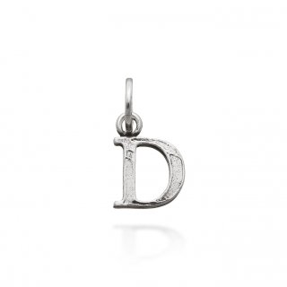 Giovanni Raspini - Charm Lettera Logo D - Argento