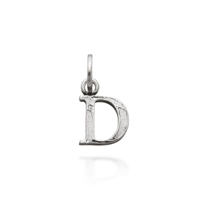 Giovanni Raspini - Charm Lettera Logo D - Argento