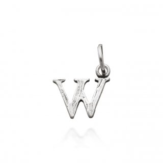 Giovanni Raspini - Charm Lettera Logo W - Argento