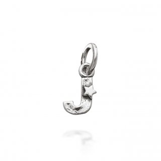 Giovanni Raspini - Charm "J" - Argento - Stelle