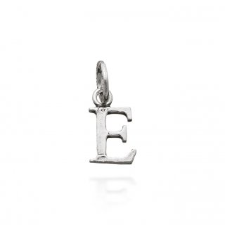 Giovanni Raspini - Charm Lettera Logo E - Argento