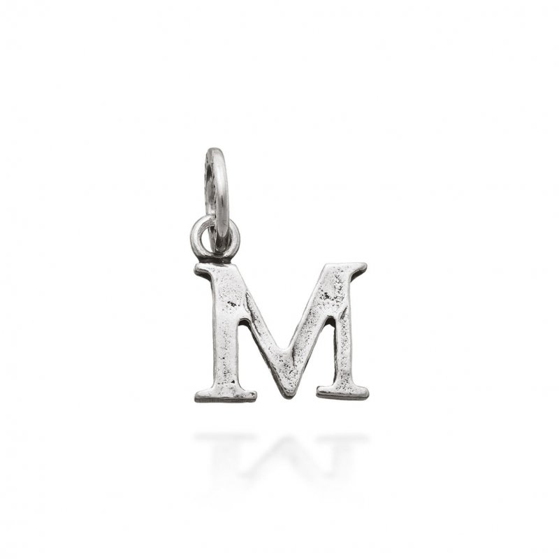Giovanni Raspini - Charm Lettera Logo M - Argento