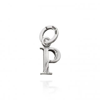 Giovanni Raspini - Charm Lettera Logo P - Argento