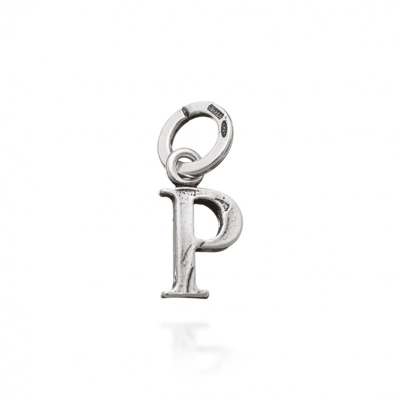 Giovanni Raspini - Charm Lettera Logo P - Argento