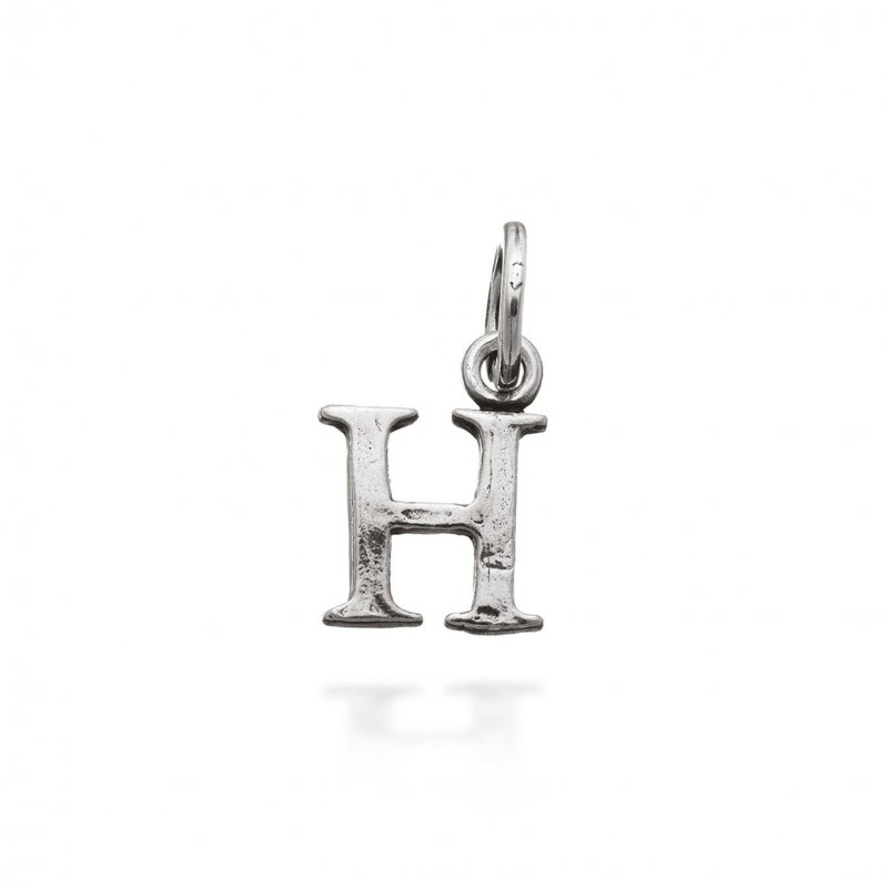 Giovanni Raspini - Charm Lettera Logo H - Argento