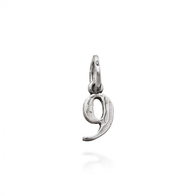 Giovanni Raspini - Charm Numero 9 - Argento