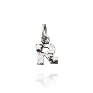 Giovanni Raspini - Charm "R" Con Stelle - Argento