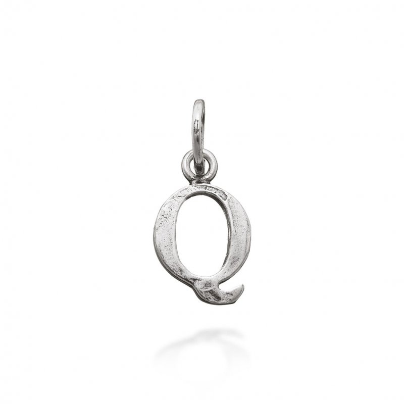 Giovanni Raspini - Charm Lettera Logo Q - Argento