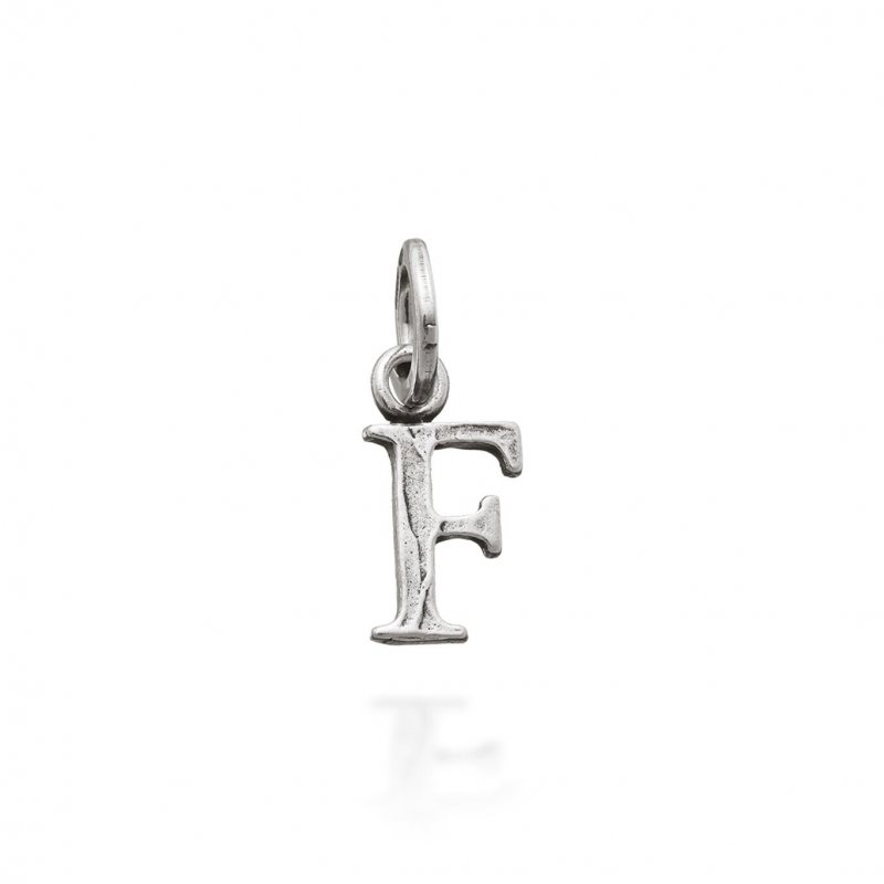 Giovanni Raspini - Charm Lettera Logo F - Argento
