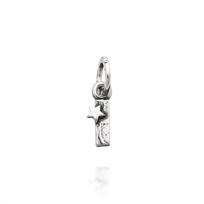 Giovanni Raspini - Charm "I" Con Stelle - Argento