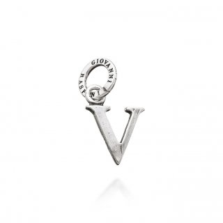 Giovanni Raspini - Charm Lettera Logo V - Argento