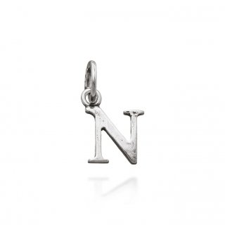 Giovanni Raspini - Charm Lettera Logo N - Argento