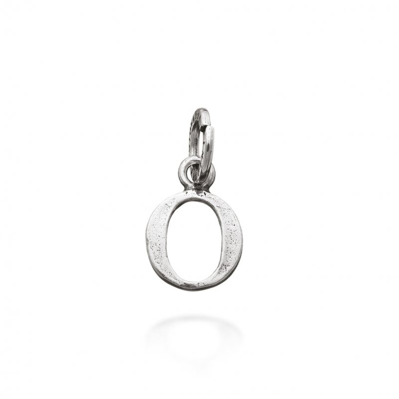 Giovanni Raspini - Charm Lettera Logo O - Argento