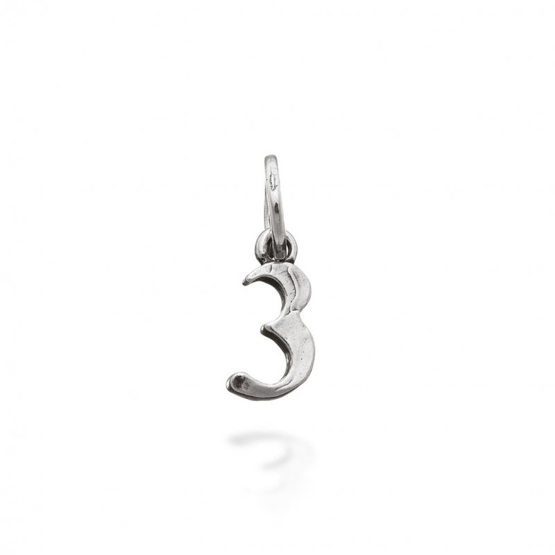 Giovanni Raspini - Charm Numero 3 - Argento