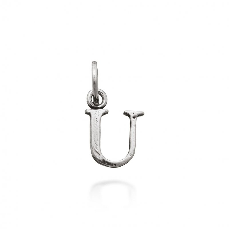 Giovanni Raspini - Charm Lettera Logo U - Argento