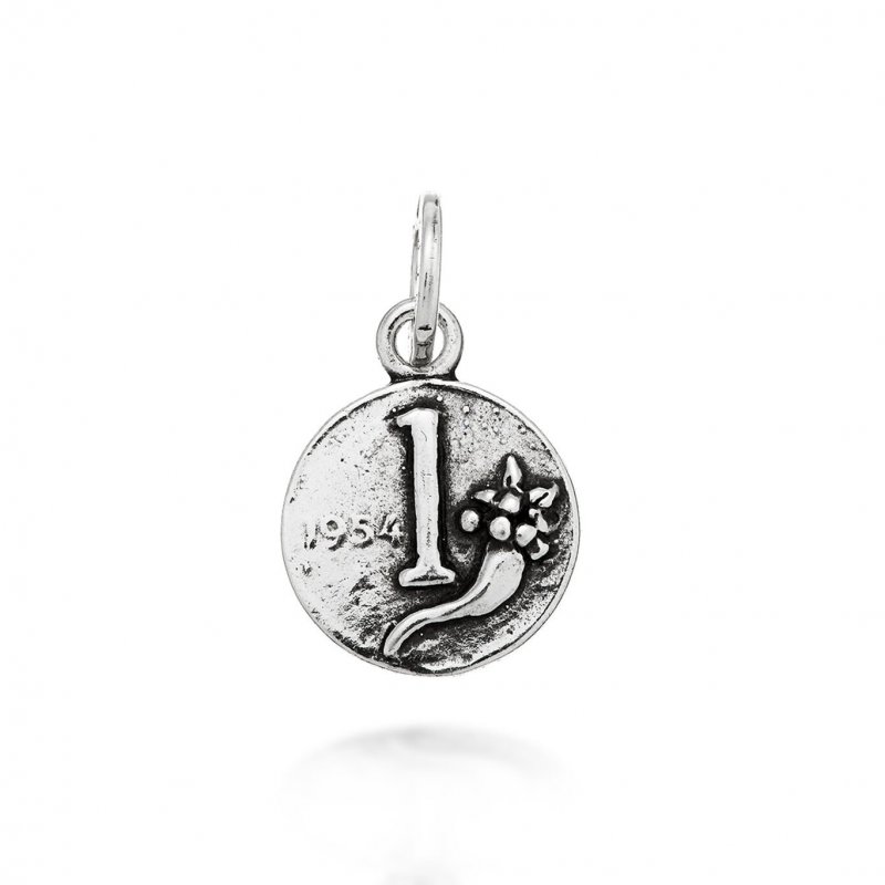 Giovanni Raspini - Charm 1 Lira - Argento