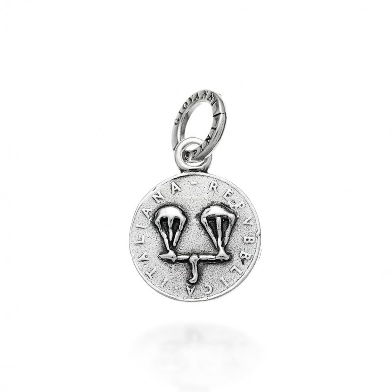 Giovanni Raspini - Charm 1 Lira - Argento