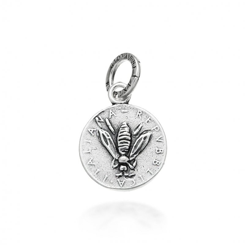 Giovanni Raspini - Charm 2 Lire - Argento